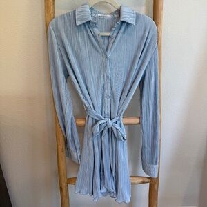 PEPPERMAYO COLLARD SHIRT DRESS